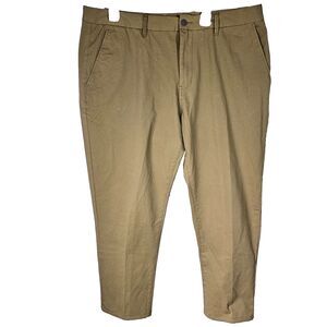 TAYLRD Pants Mens 40x32 Tech Chino Tan Khakis Casual School Work
